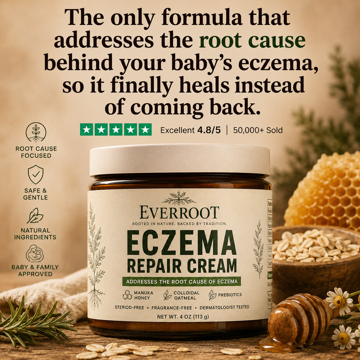 EverRoot Eczema Repair Cream