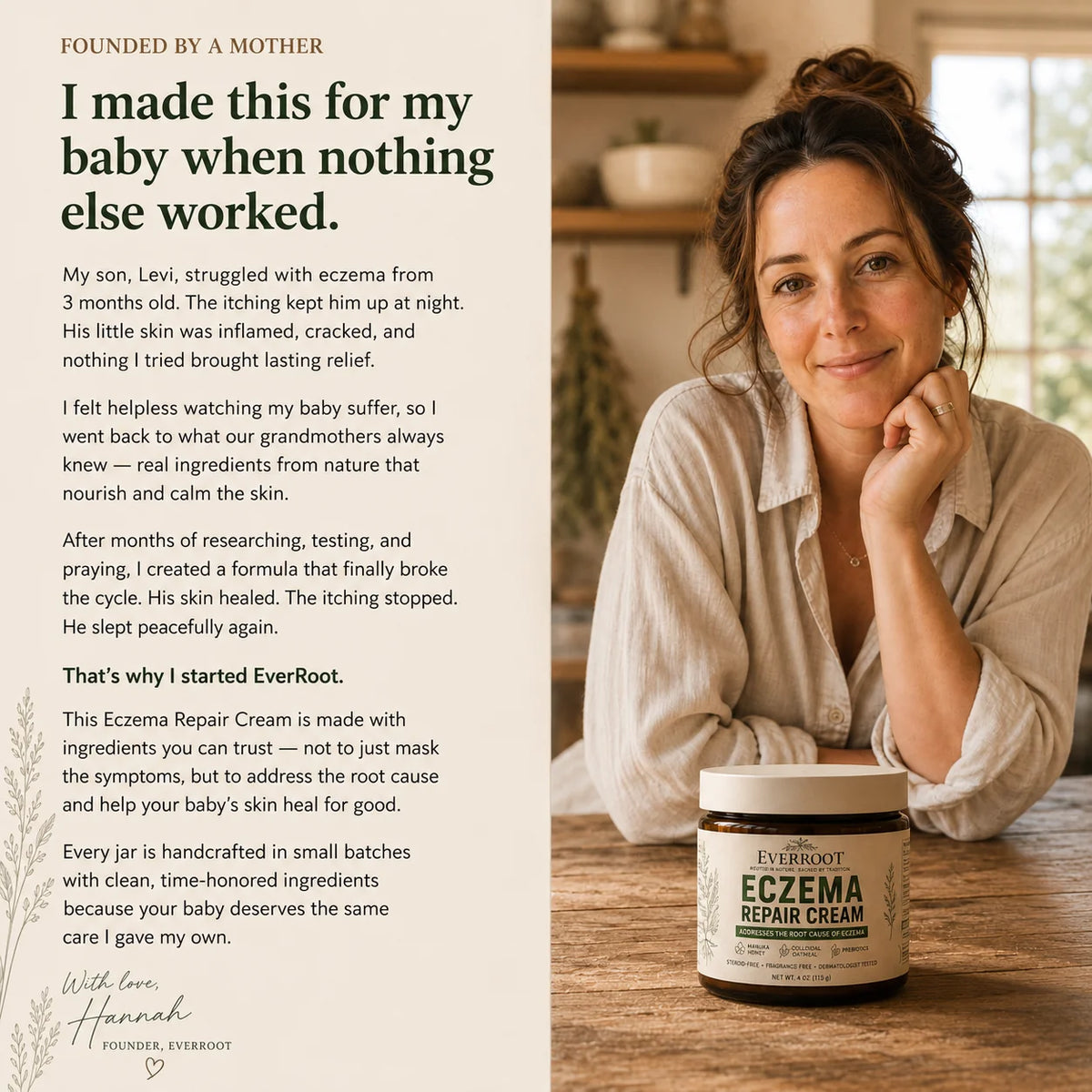 Gentle Eczema Repair Cream