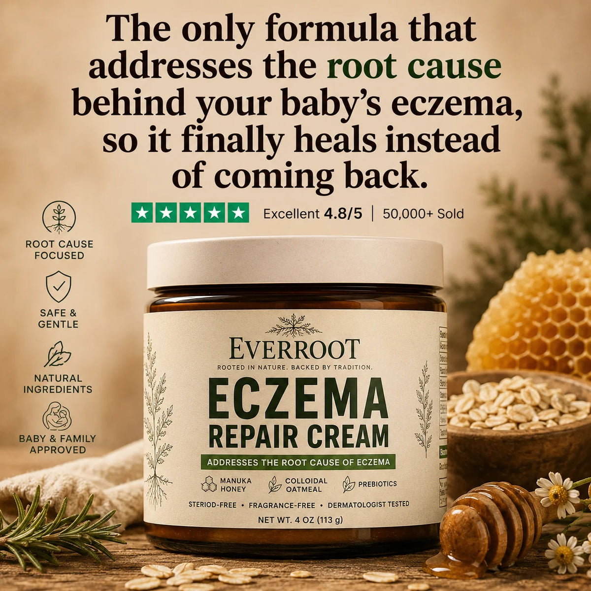 EverRoot Eczema Repair Cream